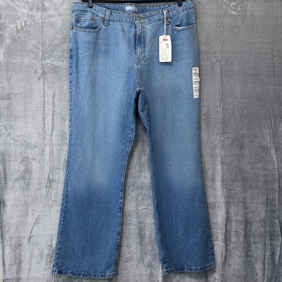 Levi's 515 Bootcut Medium Wash Jeans Sz 22W (Flaw) - Picture 1 of 12
